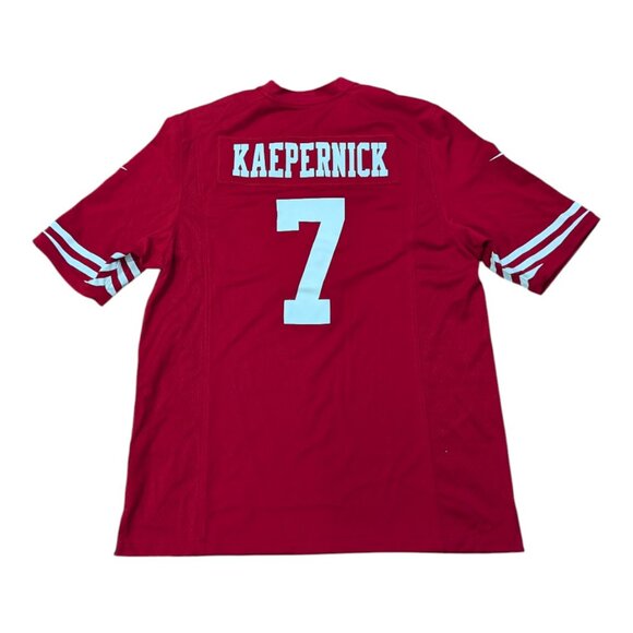 Colin Kaepernick San Francisco 49ers NFL Football Jersey Nike On Field Sz L Red - Picture 1 of 7